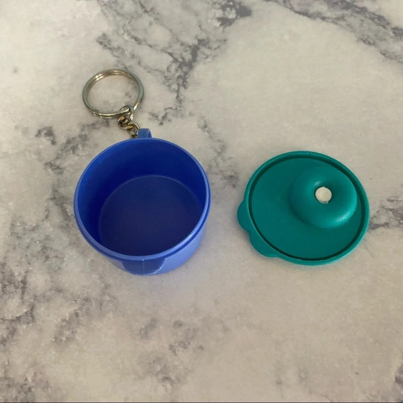 🌸 Tupperware Keychain Crystalwave Soup Mug - Picture 4 of 6